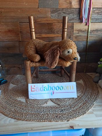peluche chien boulgom BE vintage