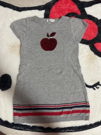 Robe pull sans manche gris Orchestra 4 ans