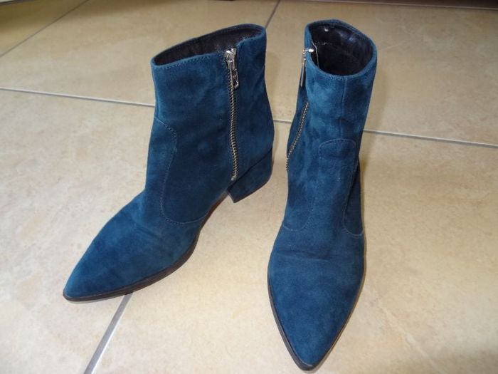 bottines en daim T 36