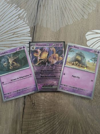 Pokemon lot promo Alakazam ex