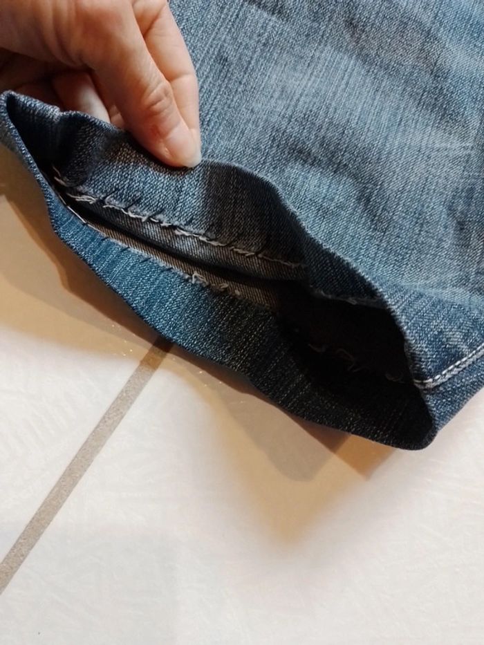 Short en jeans femme Bleu Zara - photo numéro 13