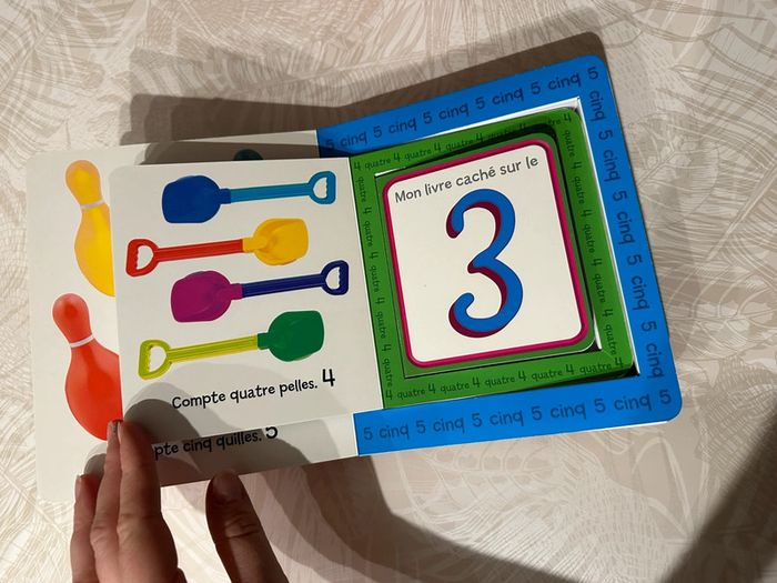 Livre je compte avec mes livres cachés - photo numéro 4