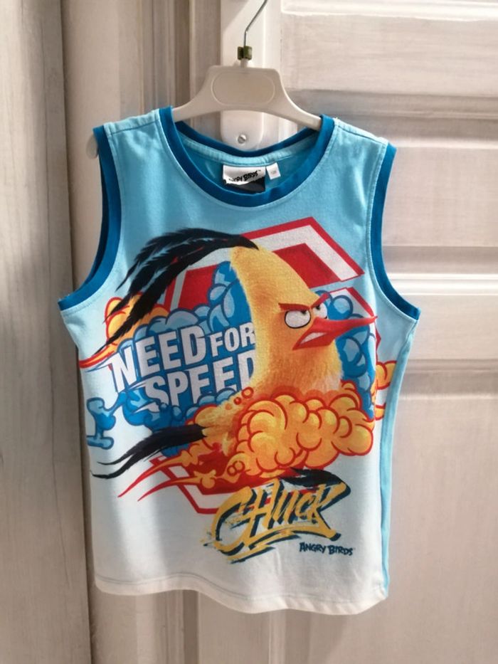 Débardeur garçon "Angry Birds"