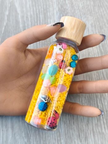 Bouteille sensoriel, jouet d’éveil coloré, retour au calme