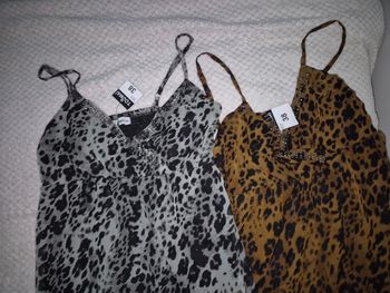 Lot de 2 robes léopard