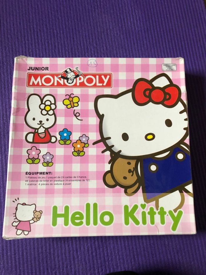 Monopoly junior Hello Kitty