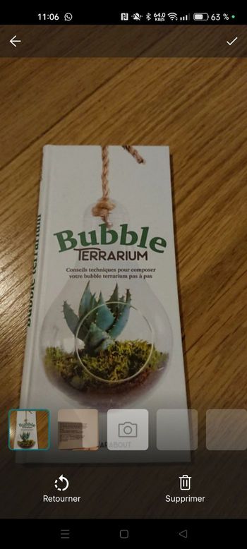 Livre Bubble Terrarium
