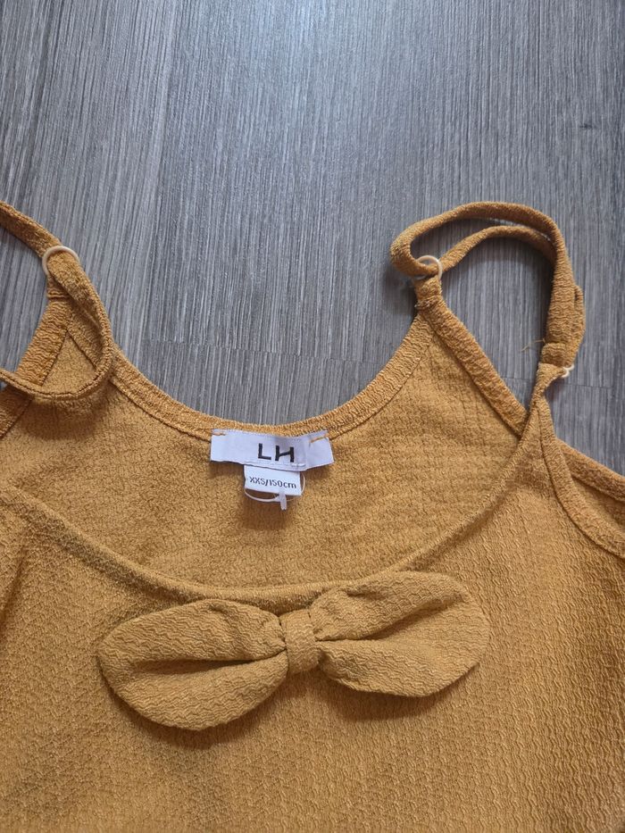 Combinaison jaune moutarde XXS - photo numéro 2