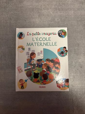Livre la petite imagerie, l’école maternelle