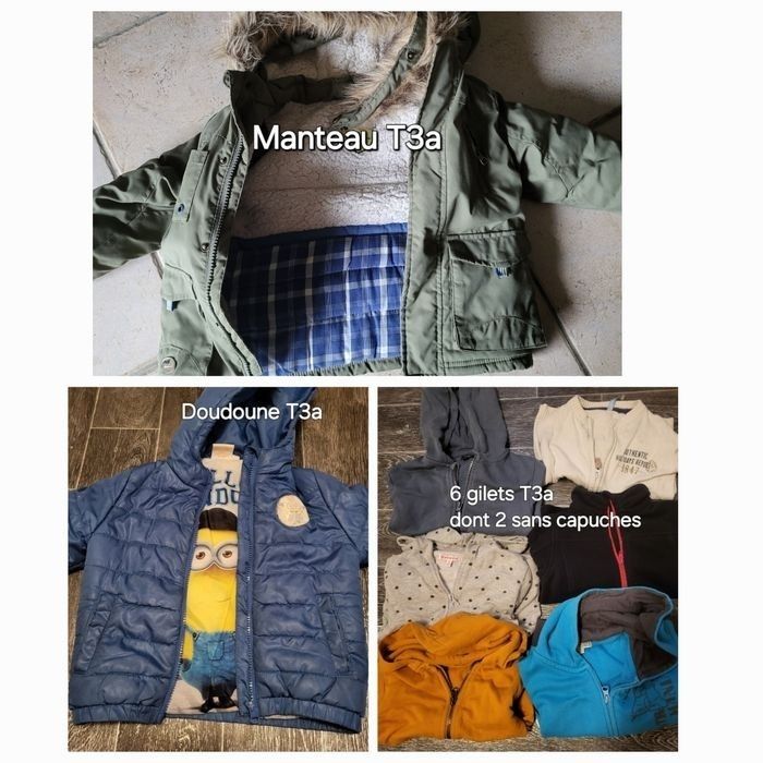 Lot garçon 3ans automne/hiver
