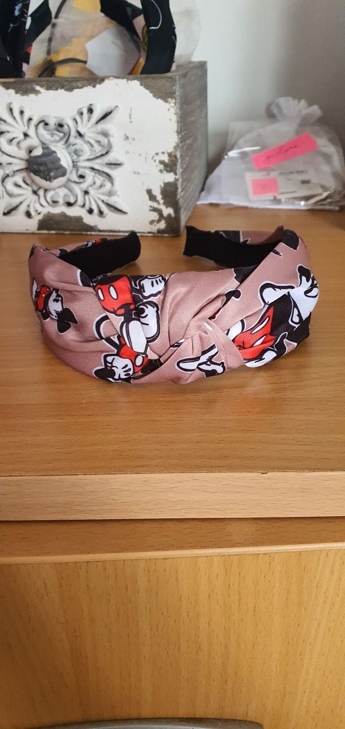 Serre Tête Mickey/ Minnie gros motifs - photo numéro 6