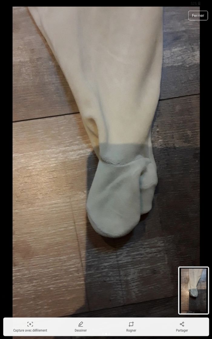 Grenouillere beige dessin tous au bain - photo numéro 4