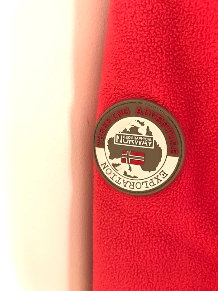 Veste polaire rouge Géographical Norway taille 3 - photo numéro 8