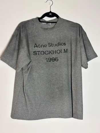 T shirt acné studios gris