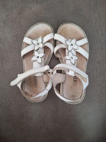 Sandales blanches Liberto 30