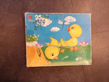 Puzzle 25 pièces vintage des années 1980