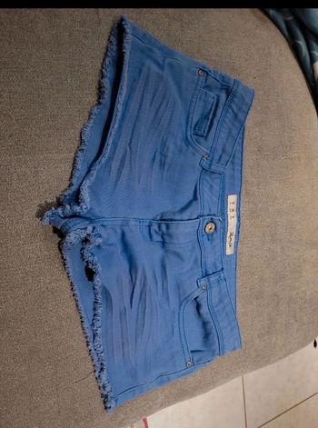 Mini short bleu