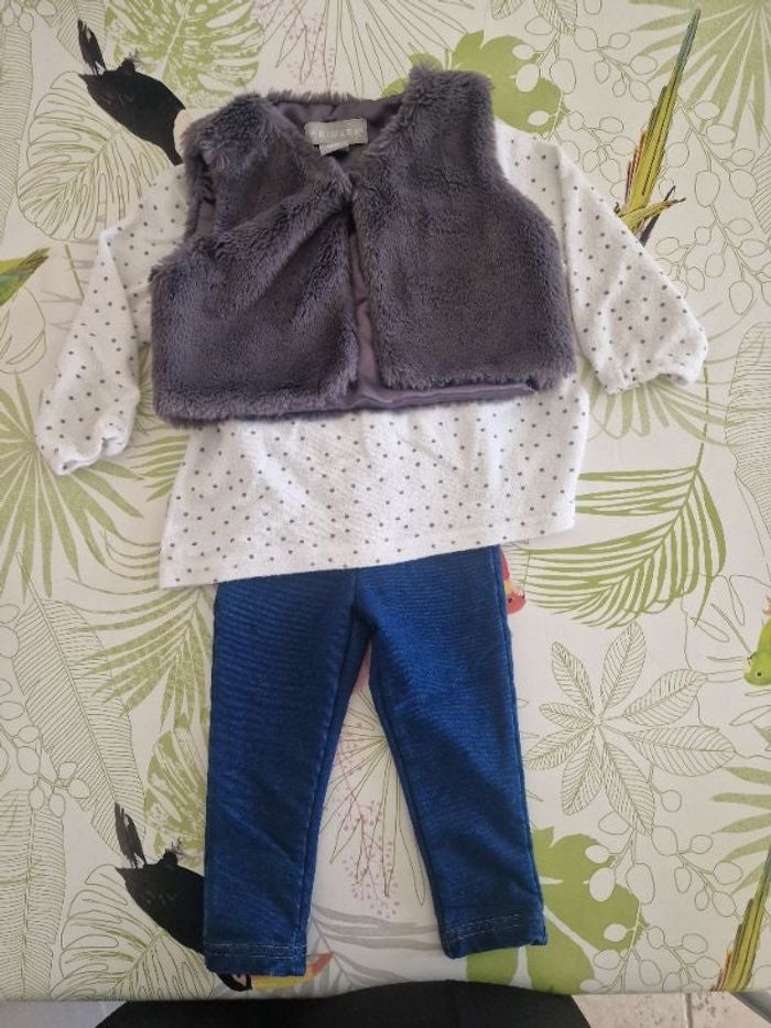 Ensemble 3 pièces taille 12mois