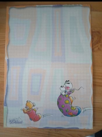 Diddl - Feuille A5 neuve - 0,40€