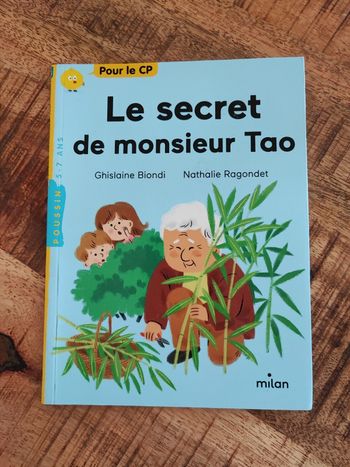 Livre première lecture le secret de monsieur tao
