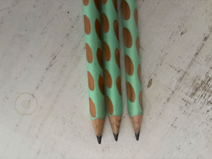 3 crayons à papier easygraph gaucher - photo numéro 5
