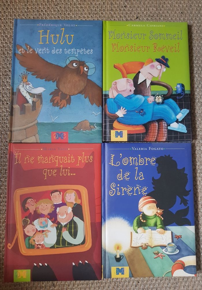 Lot de 4 beaux livres