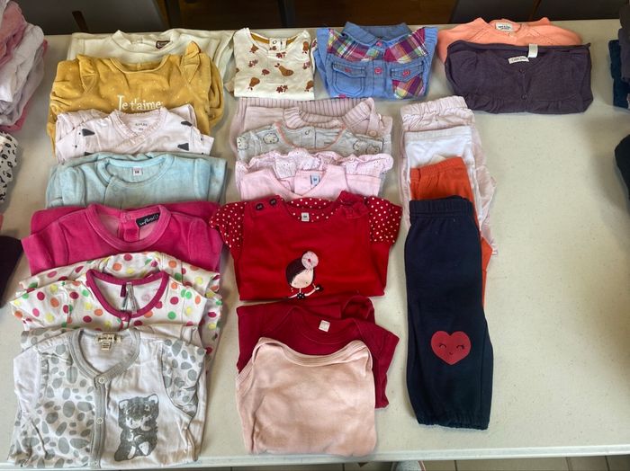Lot de vêtement bébé fille