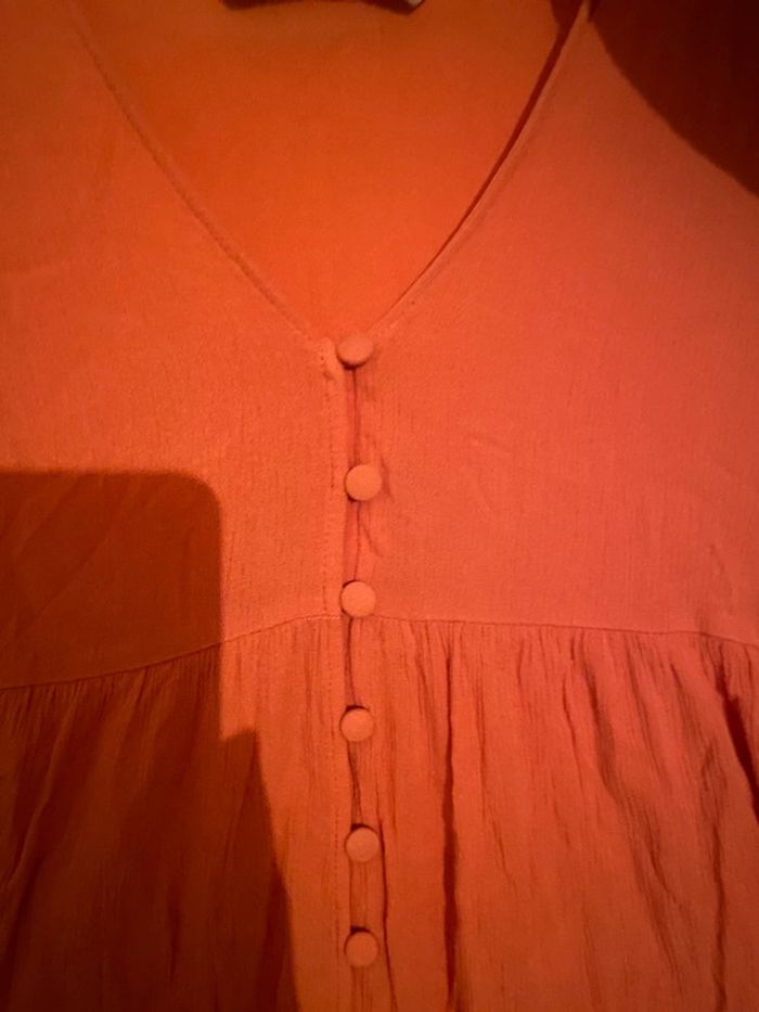 Combi-short de la marque Zara couleur mandarine - photo numéro 2