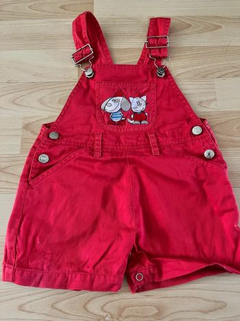 Salopette courte 12 mois