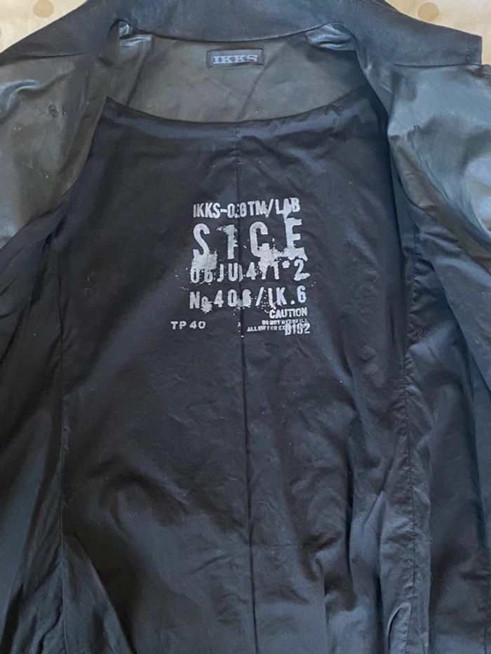 Veste/imperméable noire - photo numéro 9