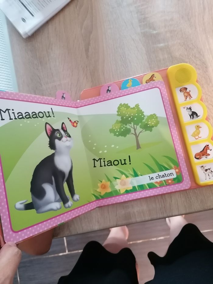 Livre sonore neuf les bébés animaux - photo numéro 3