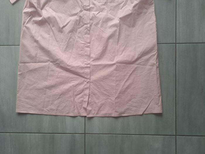 Chemise longue vieux rose Escandelle Taille Unique - photo numéro 3