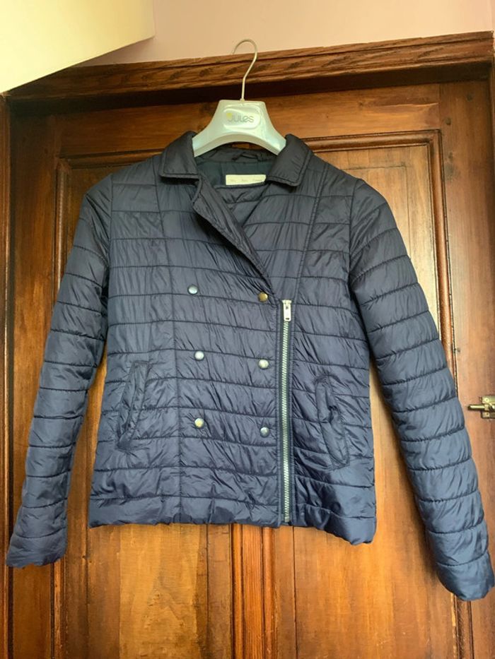 Doudoune bleue ikks