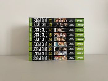 Manga One Piece 34 à 43 sans le 38