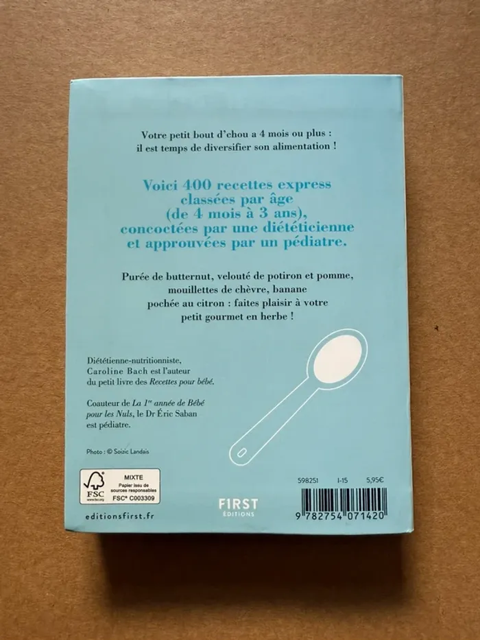 Livre de recette bébé - photo numéro 3
