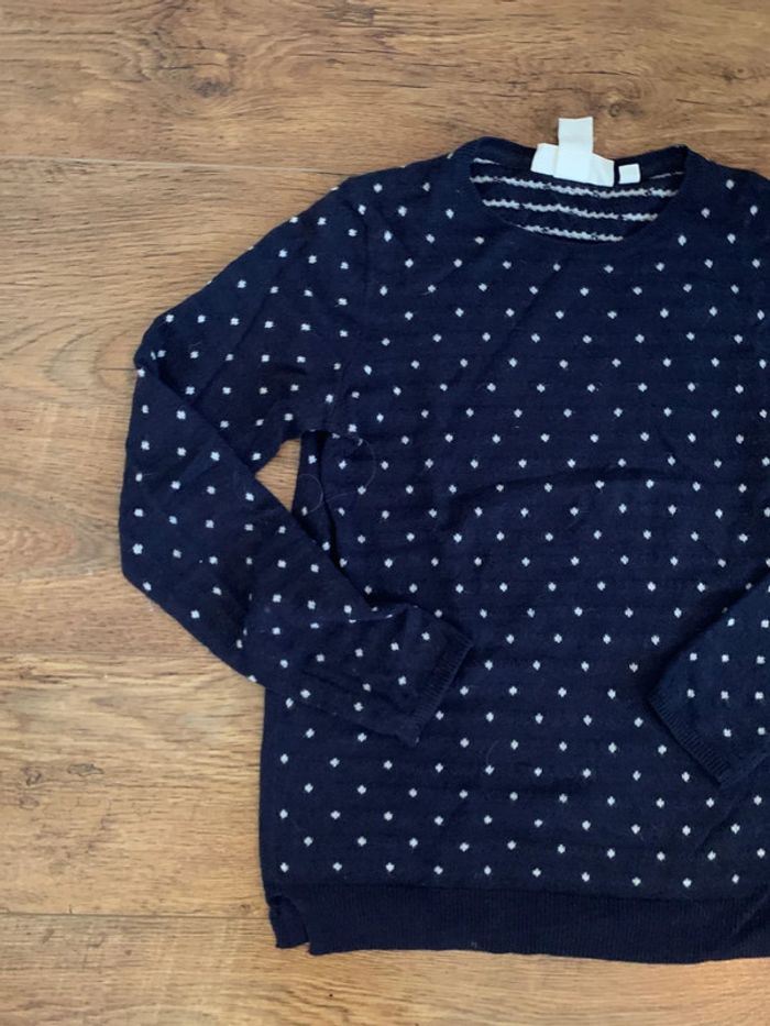 Pull à pois H&M XS - photo numéro 2