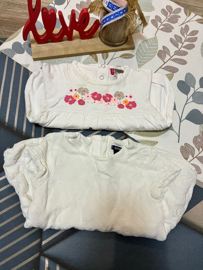 2 robes Kiabi et Orchestra - 6 mois