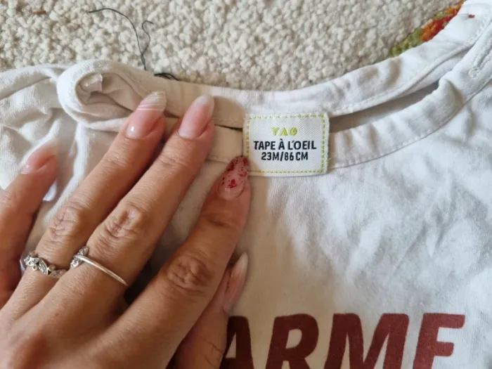 T-shirt manche longue, 23 mois, TAO - photo numéro 2