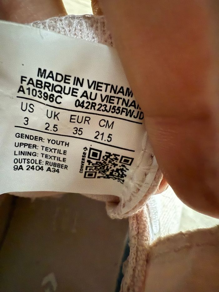 Converse fille 35 - photo numéro 3