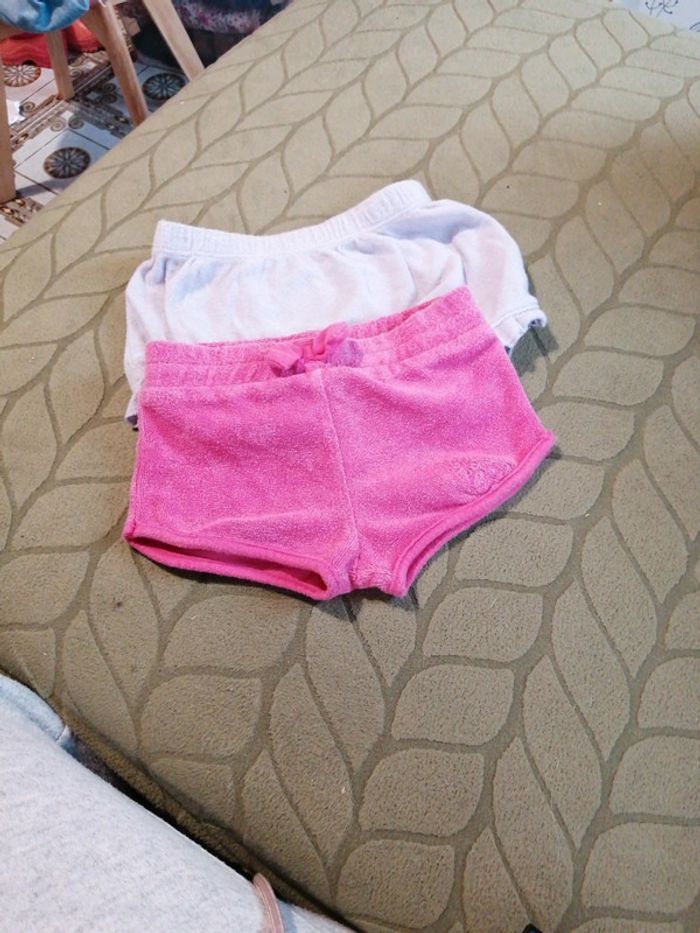 Lot de 2 shorts éponges
