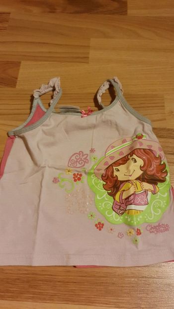 juste au corps Charlotte aux fraises