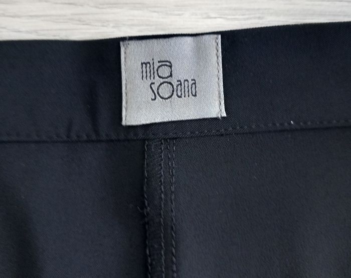 Pantalon femme noir Mia Soana taille 38 - photo numéro 6