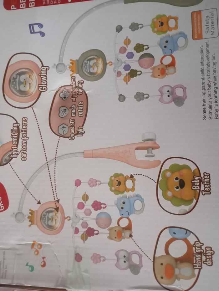 Mobile décoration musique et lumière