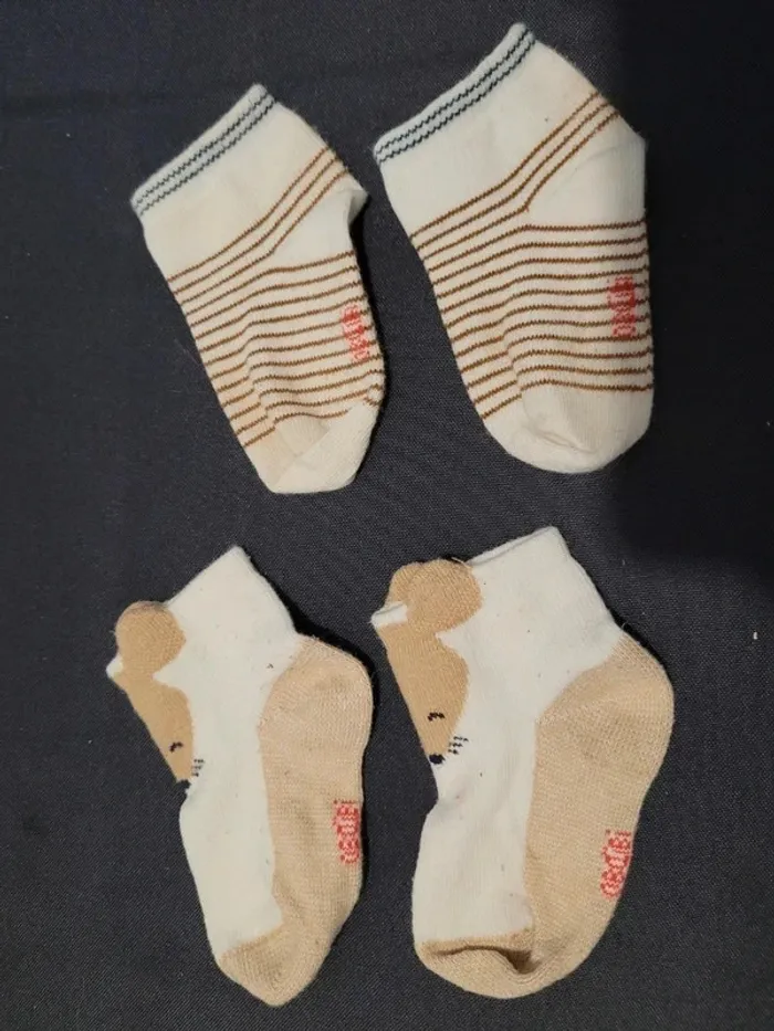 6 paires chaussettes 18/22 - photo numéro 3