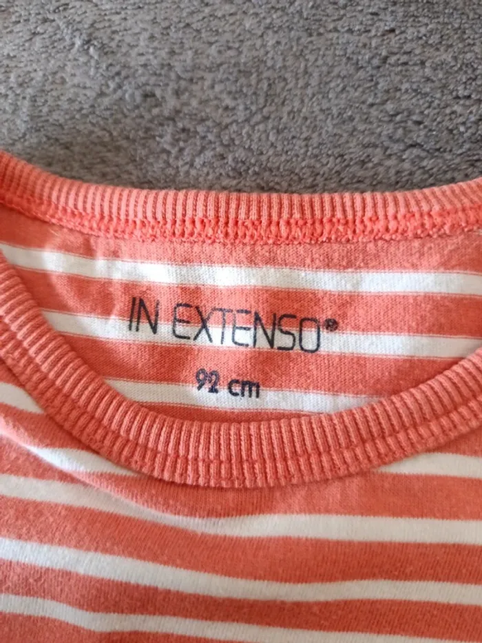 Tee shirt manche longue, 3 ans, 92 cm, In Extenso - photo numéro 3