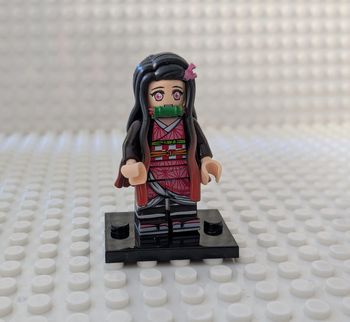 Figurine Demon Slayer : Nezuko Kamado, style lego