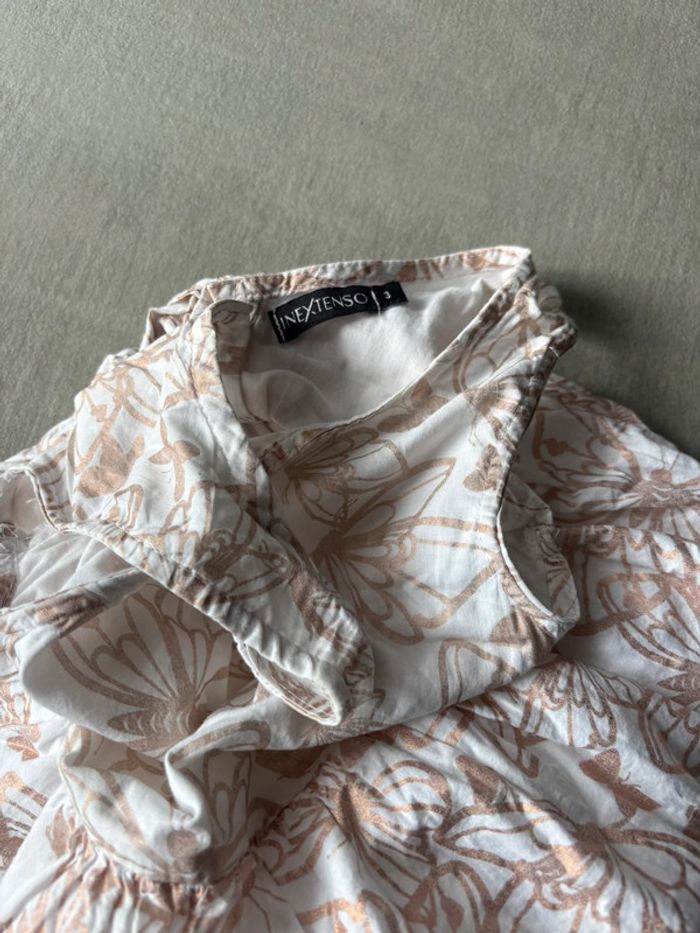 Robe fille papillons - In Extenso - Taille 3 ans - photo numéro 4