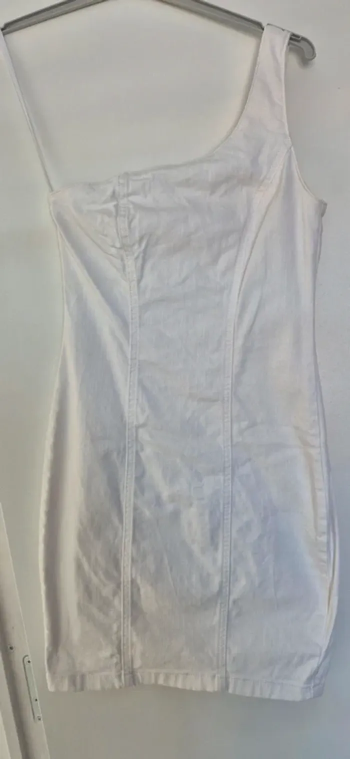 Robe jean blanche