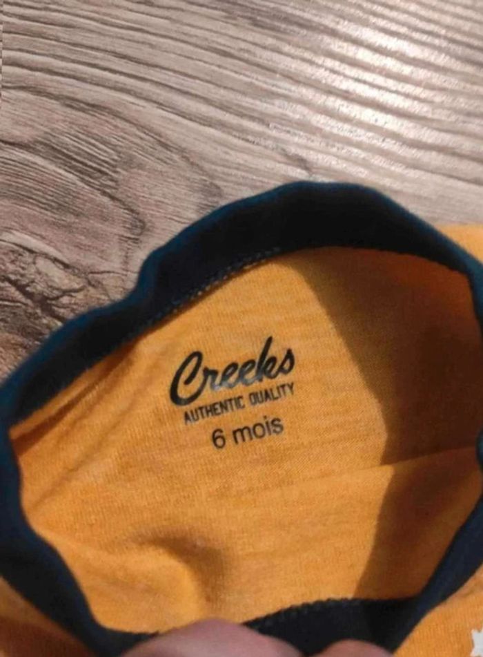T-shirt  creeks  6  mois - photo numéro 3