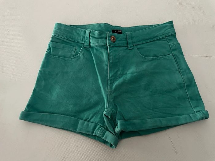 Short vert 10a Kiabi